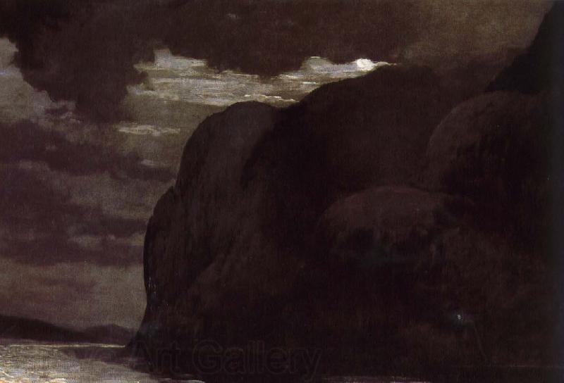 Winslow Homer Shage Nai River 3 Shanjia Norge oil painting art
